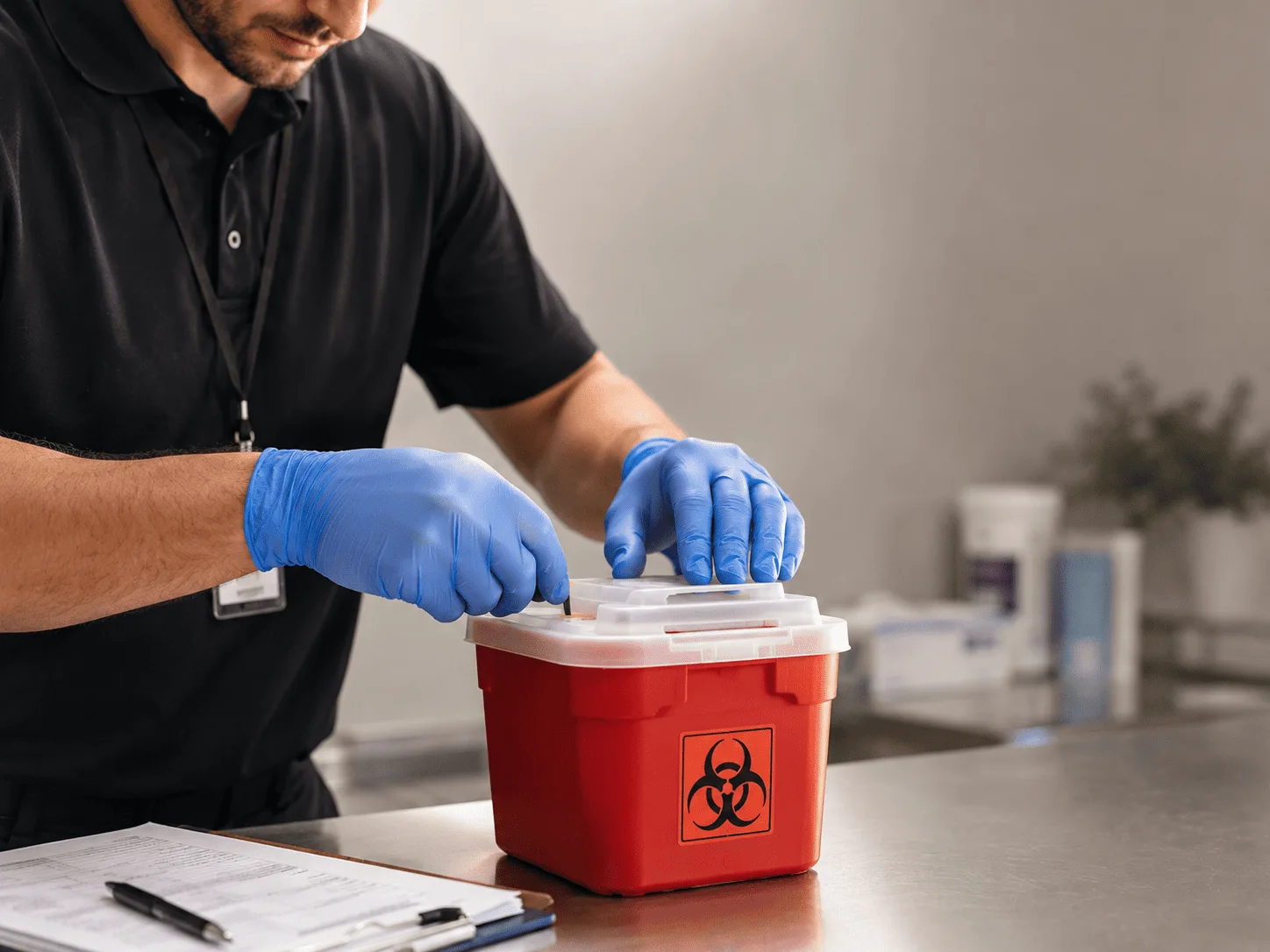 Why choose Sharps Waste Disposal in Redbird, OK